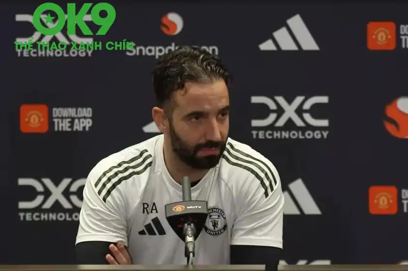 Amorim đã có những chia sẻ về quan điểm trước đó của Sean Dyche. Ảnh: The Mirror